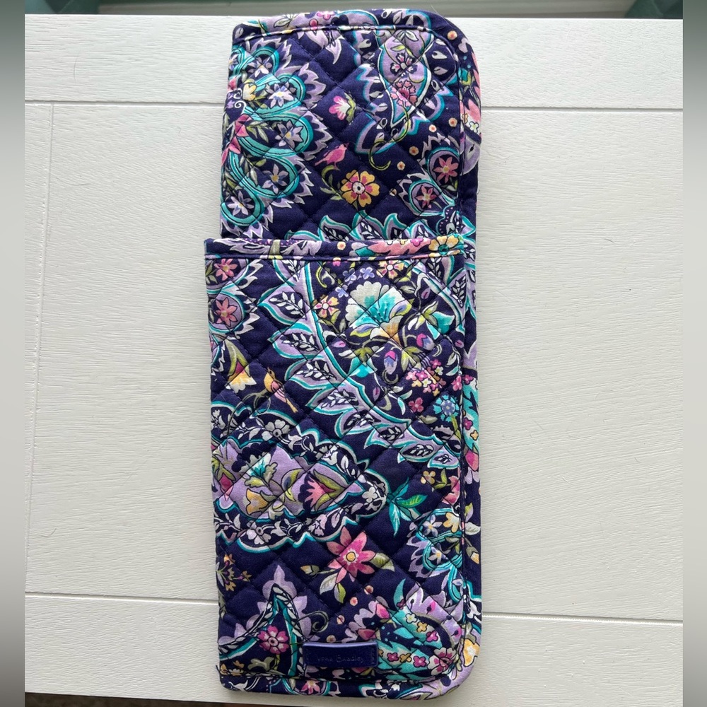 Vera Bradley French Paisley Heat Tool Cosmetic Bag